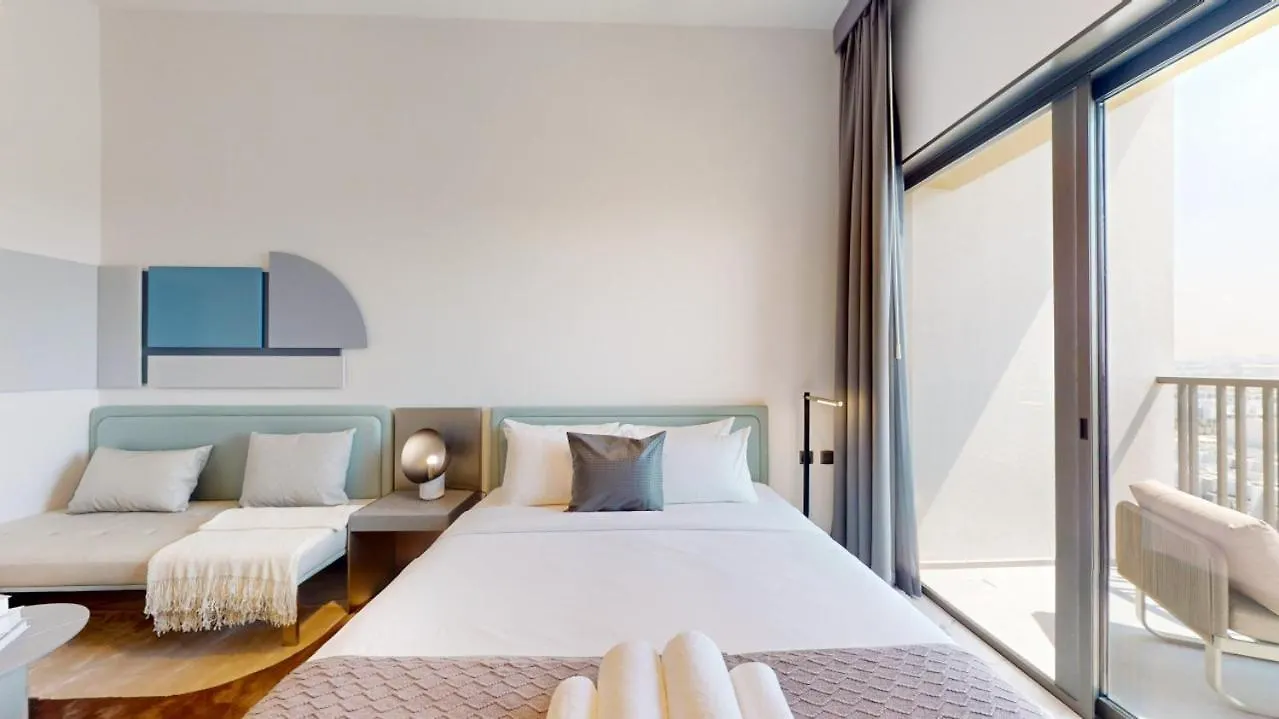 Mag Eye 910 - Aesthetic Studio Apartment In Meydan Dubai