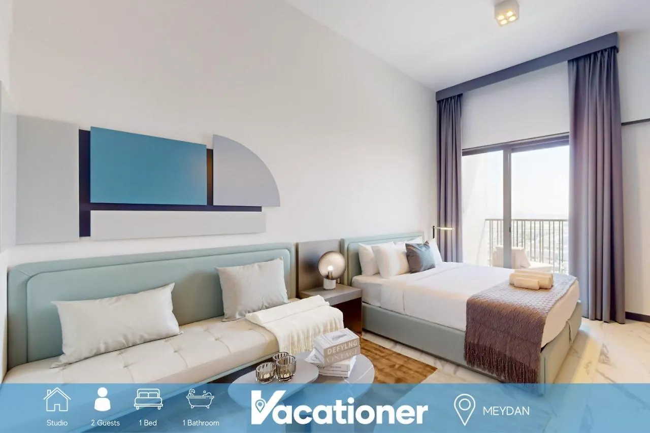 Mag Eye 910 - Aesthetic Studio Apartment In Meydan Dubai