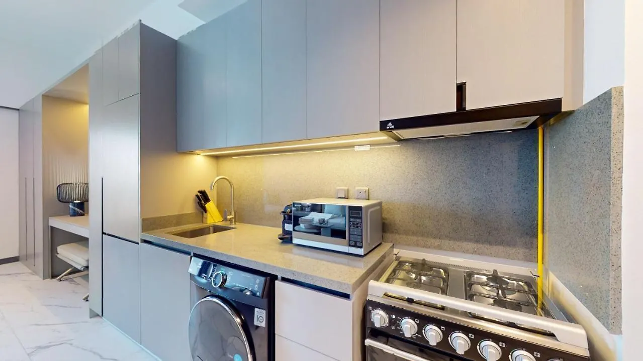 Mag Eye 910 - Aesthetic Studio Apartment In Meydan Dubai