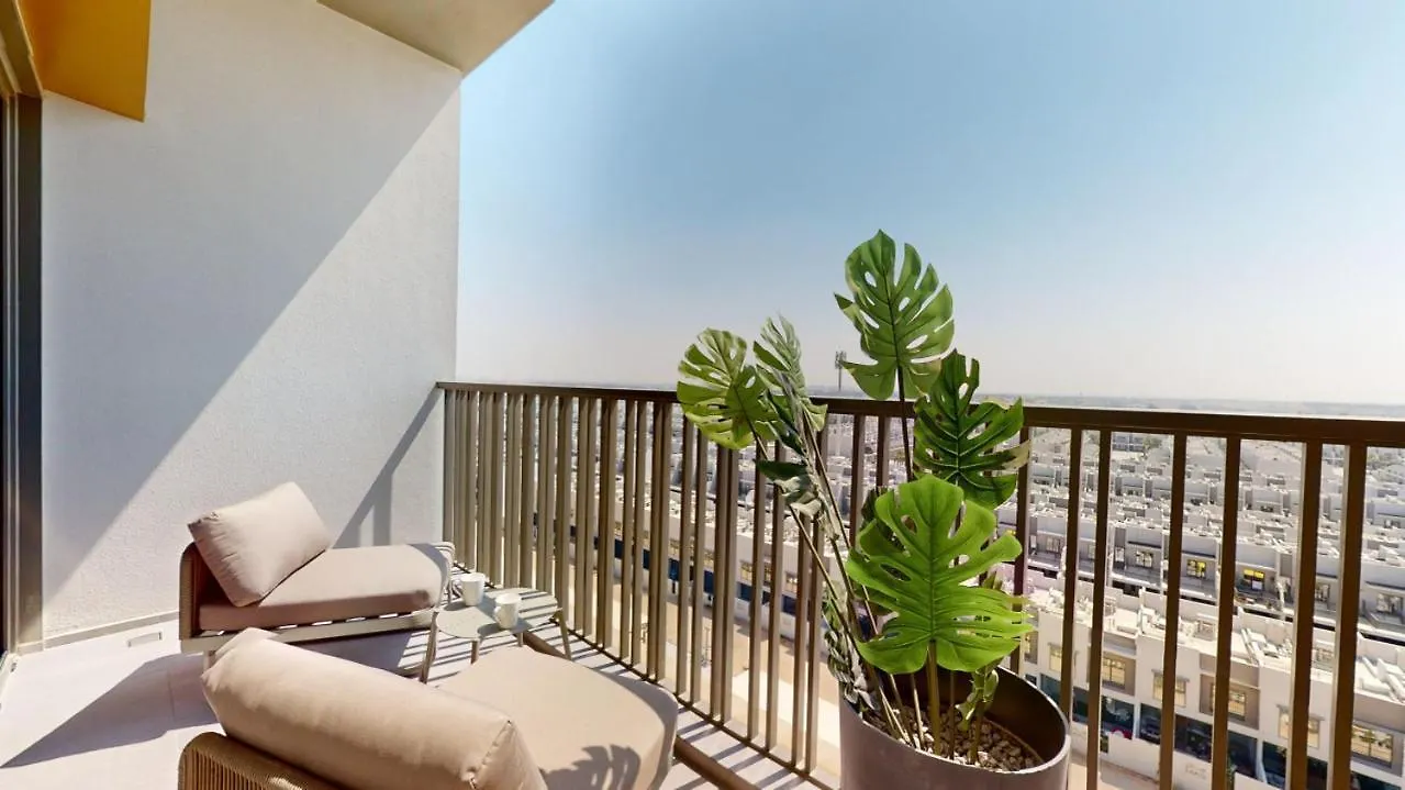 Mag Eye 910 - Aesthetic Studio Apartment In Meydan Dubai